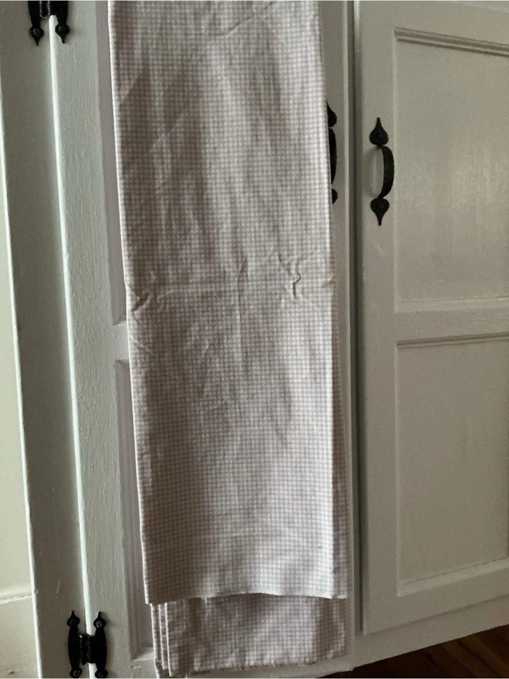 Vintage Wamsutta Gingham Bedsheet